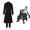 Chainsaw Man Makima Cosplay Costume Long Trench Coat Set Demon Hunter Cosplay Halloween Costume