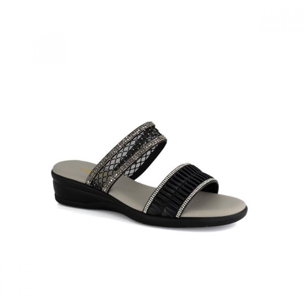 Vainer Women Comfort Mule Slipper Black 358f0v1ba 225