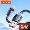 Tuqi PD100W Fast Charging Aluminum Alloy Dual Type-C Braided Data Cable for Huawei, Apple, and other 15 Mobile Phones.
