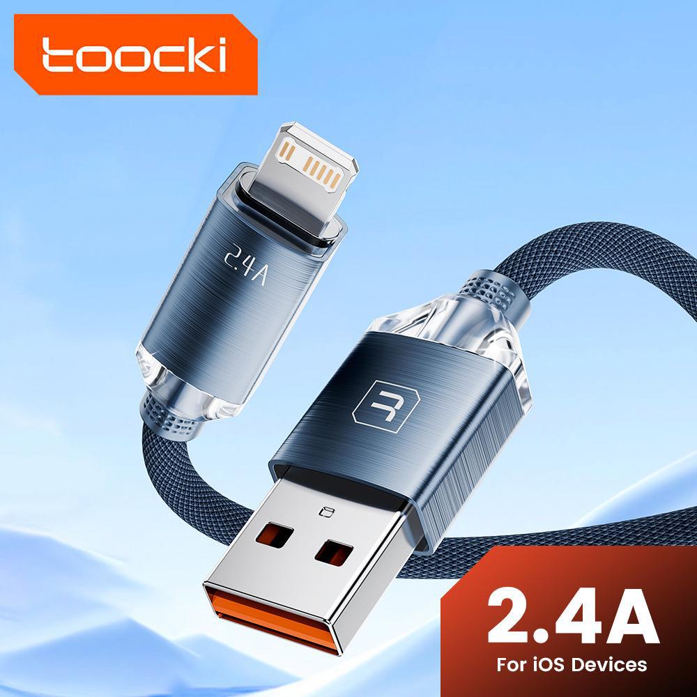Tuqi PD100W Fast Charging Aluminum Alloy Dual Type-C Braided Data Cable for Huawei, Apple, and other 15 Mobile Phones.