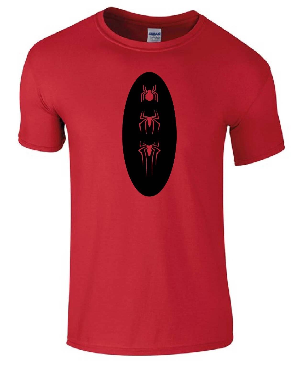 Spider Man Logo Spider Man Inspired kids/adults Top T-shirt XL