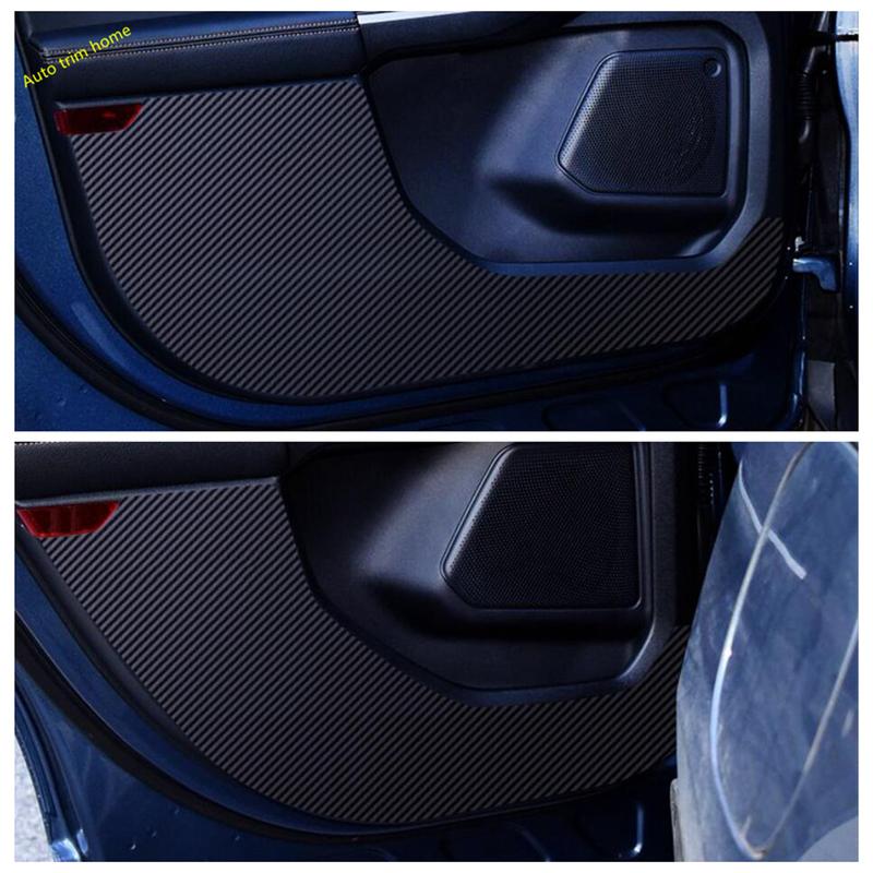 Inner Door Waterproof Anti-dirty Protector Pad Scratchproof Film Carbon Fiber Stickers Cover For Ford Escape / Kuga - 2025