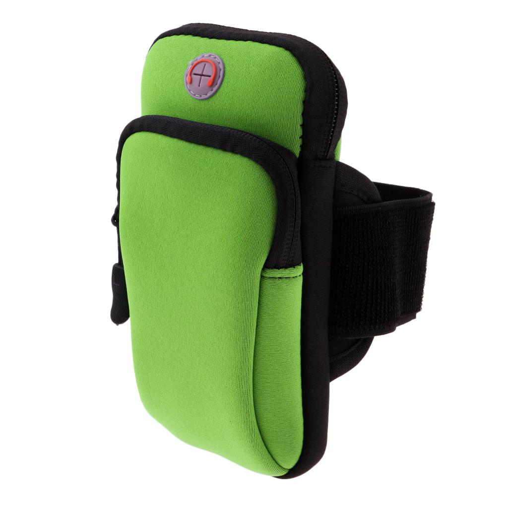 Sports Arm Band Neoprene Running Armband Bag Waterproof Phone Holder Pouch Cover for Gym Exercise