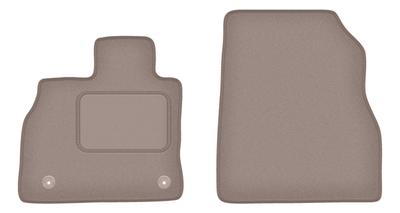 Beige Front Floor Mats For: Nissan Leaf I Hatchback (2010-2017)