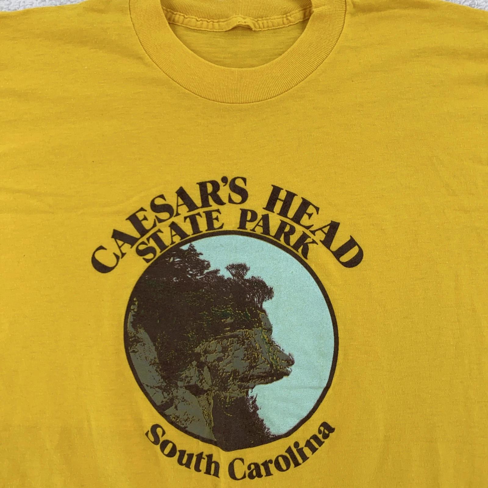 

Vintage Caesars Head State Park Shirt Medium South Carolina Hiking 80s Tee M