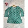 Heavy Maslin Designer Short Kurti Set Indian Bollywood Ethnic Top Tunic Kurta