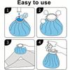 Reusable Ice Packs for Injuries Cold/Hot Water Pack Gel Pain Relief for Knee Shoulder Ankle Foot Elbow Migraine Headache Face