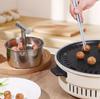 Home Stainless Steel Meatball Press Creative Manual Meatball Maker for Home Use Makes Multiple Meatballs At Once