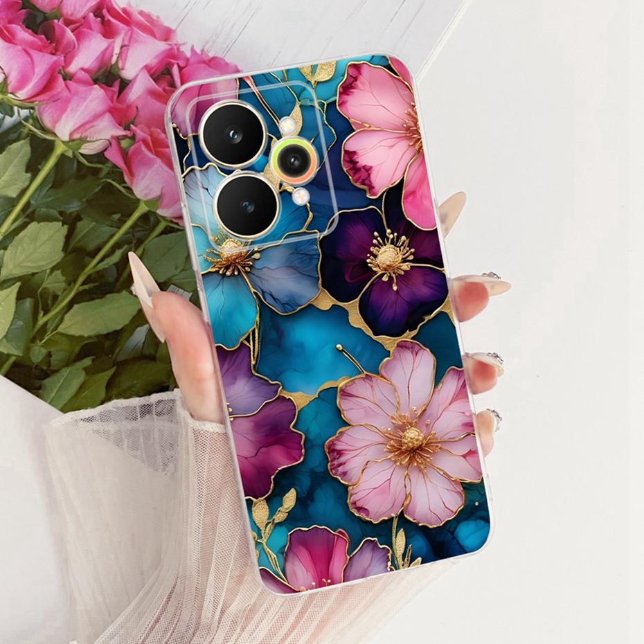 2025 Niedliche Druck Handyhülle für Realme 15 15Pro Weiche Silikon TPU Hüllen für Realme15 15 Pro 5G Rückseiten Bumper