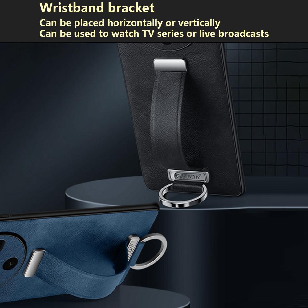 SULADA Fashion Series für Oppo Find X8 5G Hülle Armband Ständer Leder Rückseite Handyhülle