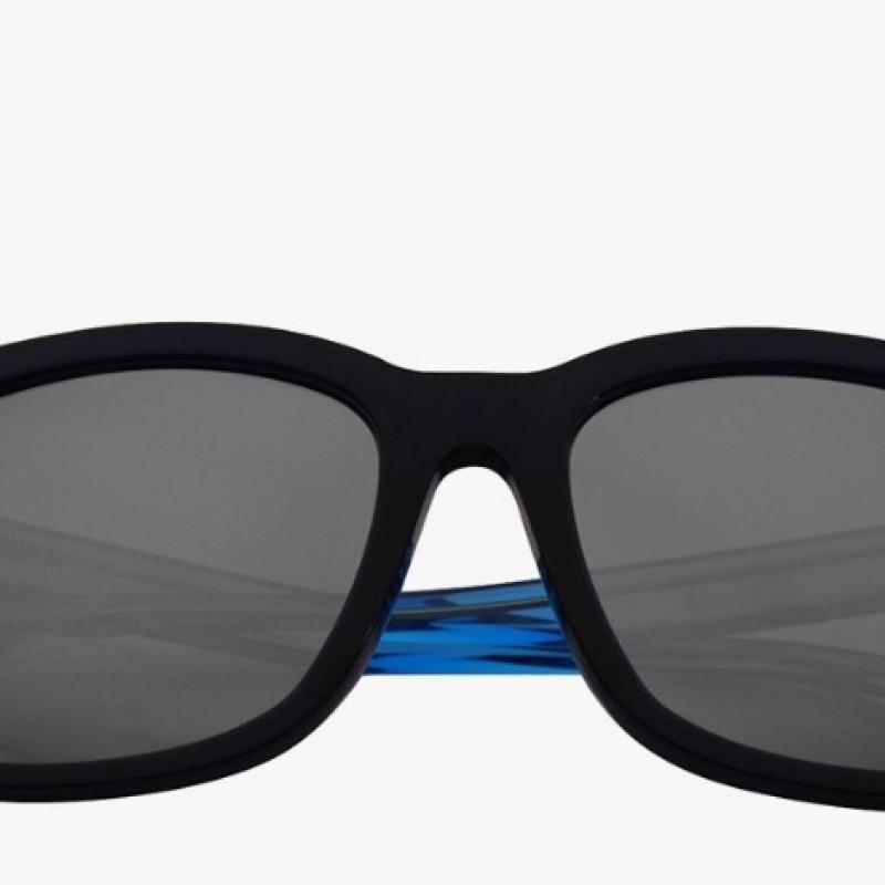 Puma Pu0083sk 001 Square Horn Rimmed Over Asian Fit Mirror Sunglasses