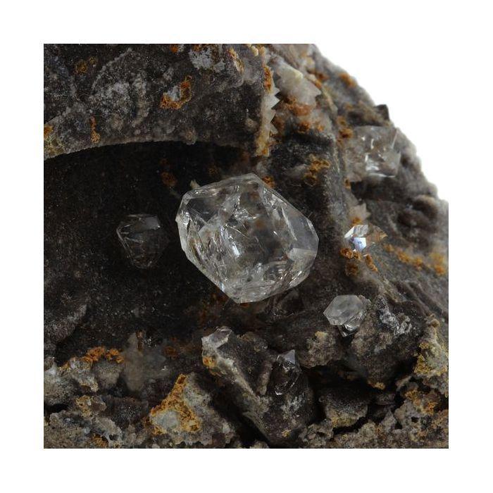 Pierres et Minéraux. Septaria, Quartz Diamant. 1335.1 ct. Ribiers, Hautes-Alpes, France. Rare.