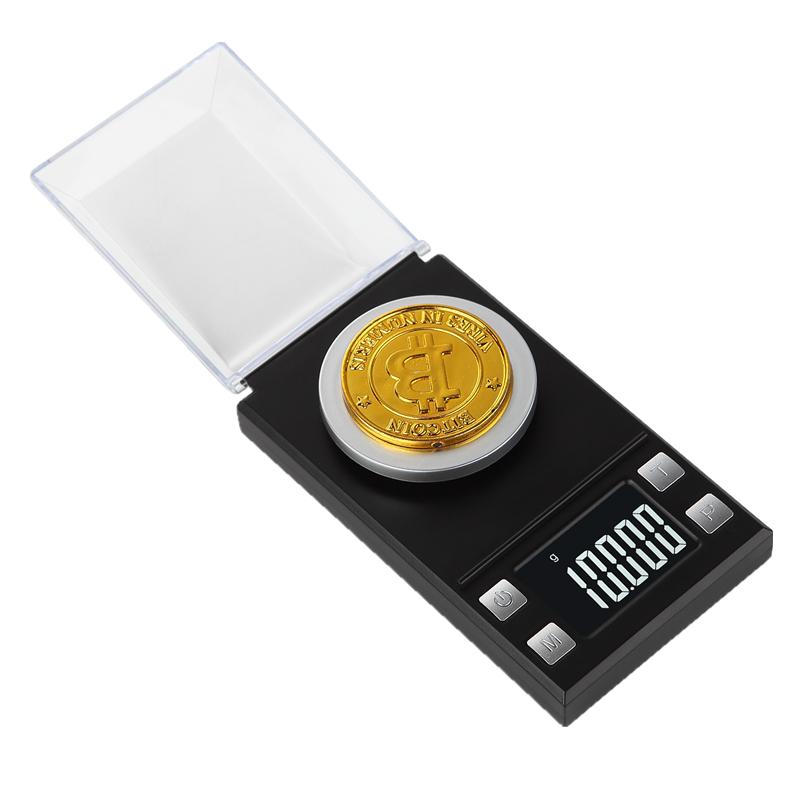 High Precision Jewelry Scale 10G 20G 50G 100G Digital Pocket Scale Portable Diamond Gold Scale Household Kitchen Weighing Scale