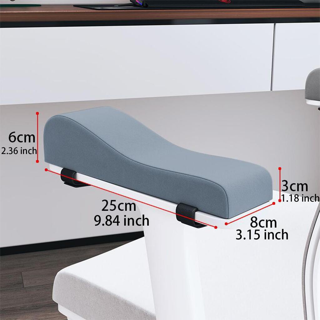 Office Chair Armrest Pad Armrest Cushion Comfortable Replacement Desk Chair Dining Room Living Room Home Sofa Armrest Cover