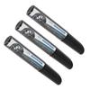 10ml 3 Stück Auto Lackstift Auto Kratzer Reparaturstift Wetterfest Automobil Reparatur Marker Stift für Autos Schwarz