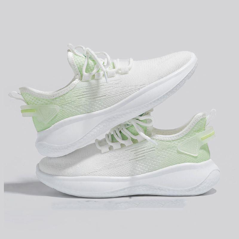 Women's shoes summer new mesh breathable fly-woven casual versatile color-changing sports shoes