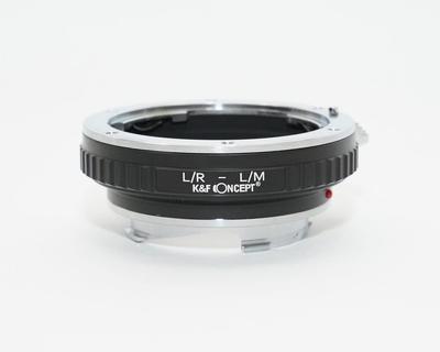 Leica R Lens To Leica M Mount Adapter with Lens Cloth K&F L/R L/M Lr-lm (KFLM)