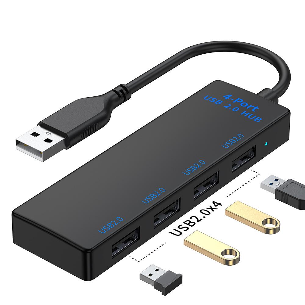 Adaptor Hub USB 3.0 la Tip C pentru Laptop MacBook Extinde 4 Porturi Transfer de Date de Mare Viteză Splitter