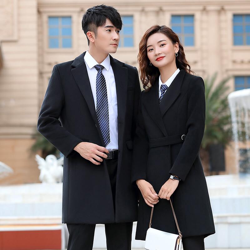 Troloman Unisex Professional Wool Blend Coat