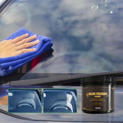 Glass Polishing Powder Auto Window Polish Solution Automotive Glass Polishing Powder For Front Windshield Side Window