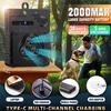 Automatic Ultrasonic Dog Anti-Bark Device Rechargeable High Power Indoor & Outdoor Dog Barking Stopper Repeller Bark Repellent