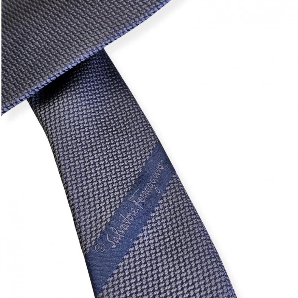 

Salvatore Ferragamo Ferragamo 3 Zero Tie Grey grey