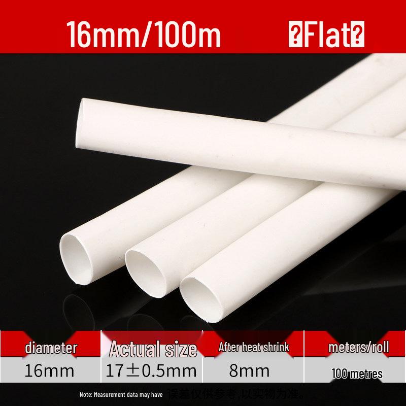 Thickened White Heat Shrink Tubing for Cable Repair and Protection