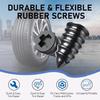 Car Tyre Repair Rubber Nail Car Wheel Punctures Screws Car Tire Repair Kit Car Motorcycle Tire Puncture Repair Screws Tool Valve Stems 1