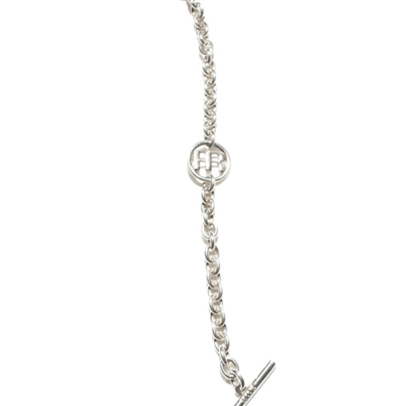 FurFur LOGO MEDIUM TOGGLE BAR SILVER 925 BRACELET