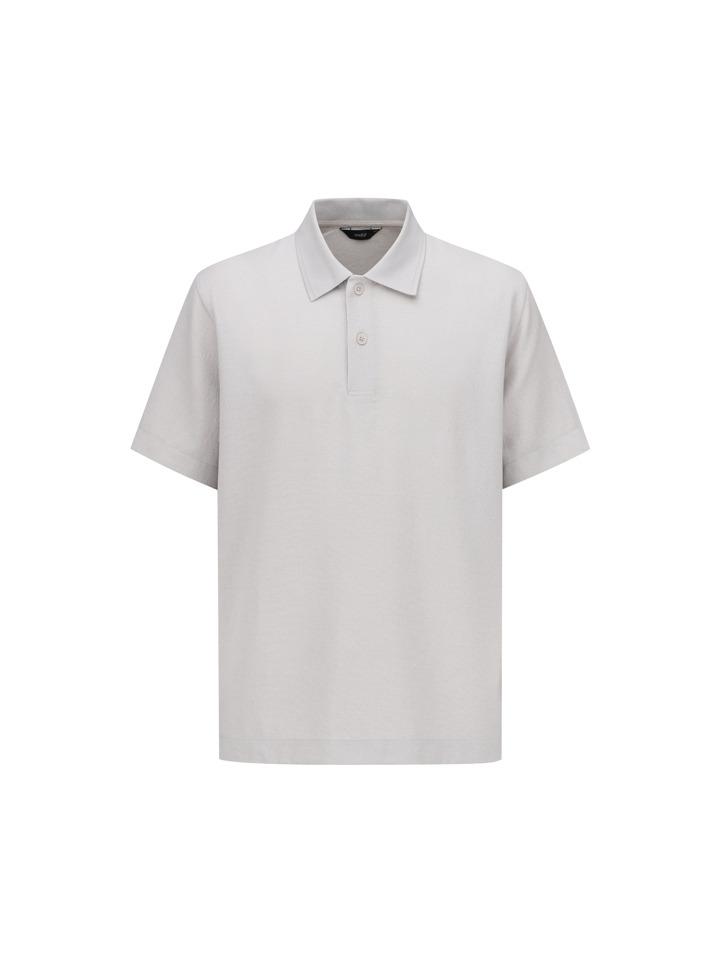 And Z Men S) Woven Collared Short Sleeve Tee_Blf2Tt1002 Be/95