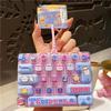 Cute Decompression Toy 26 Key Decompression Button Toy Model Children'S Bag Hanging Ornaments Small Pendant Decorations