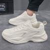 Dad Shoes Men's 2025 Spring Breathable Running Sneakers Platform Student Men's Shoes Trendy Versatile Mesh Casual Shoes