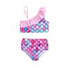 New Girls' One-Shoulder Sling Bikini - Two-Piece Cute Swimsuit