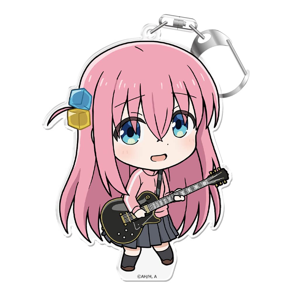 Bocchi the Puni Keychain by Goto Hitori Rock! Colle! (with stand)