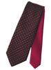 Silk Heart Made In 3 Sizes Available for Men and Women Narrow D+Arts Necktie, Pattern, Nishijin-ori Silk, Kyoto, Japan, (Red, Tie)