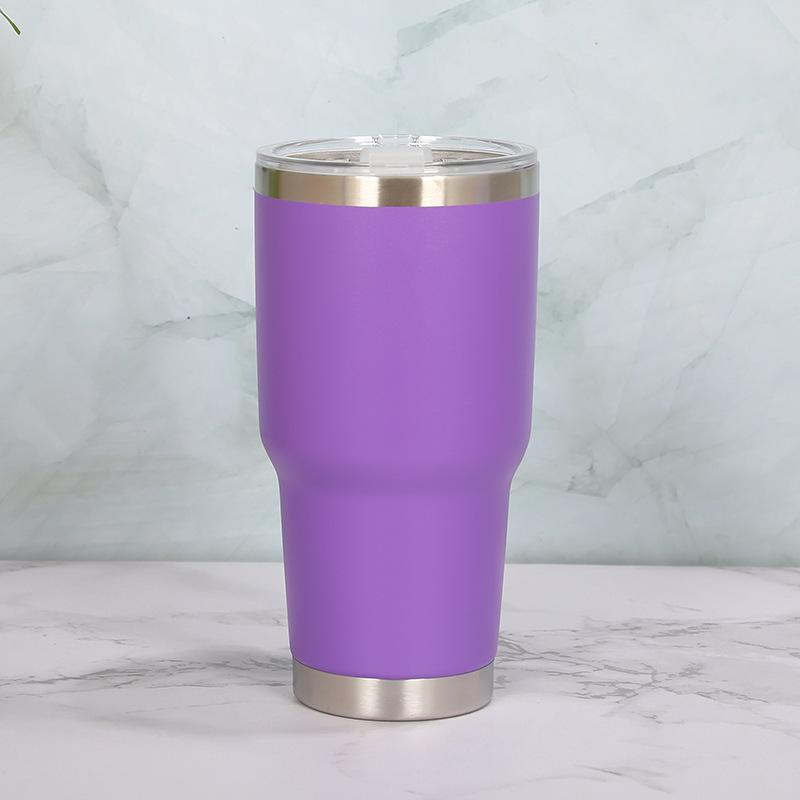 

Двухслойная термокружка из нержавеющей стали на 30 унций для горячих/холодных напитков 30oz