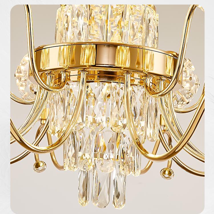 Wohnzimmer Kristall Kronleuchter Moderne Einfache Gehobenen Esszimmer Schlafzimmer Licht Hotel Halle Kronleuchter
