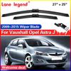 For Vauxhall Opel Astra J GTC 2009 - 2015 2014 2013 2012 2011 2010 Windscreen Windshield Window Brushes Accessories 27"+25"