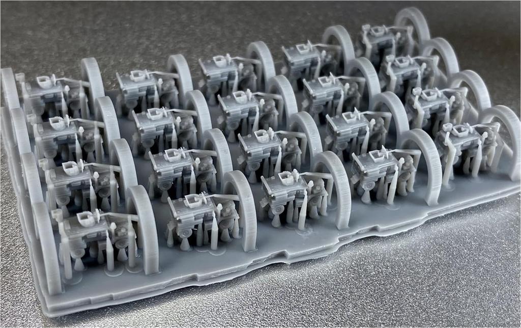 Firestarter 1/700 Scale Modern American Cougar MRAP 4x4 Set 3D Printer Kit FS-MUS8