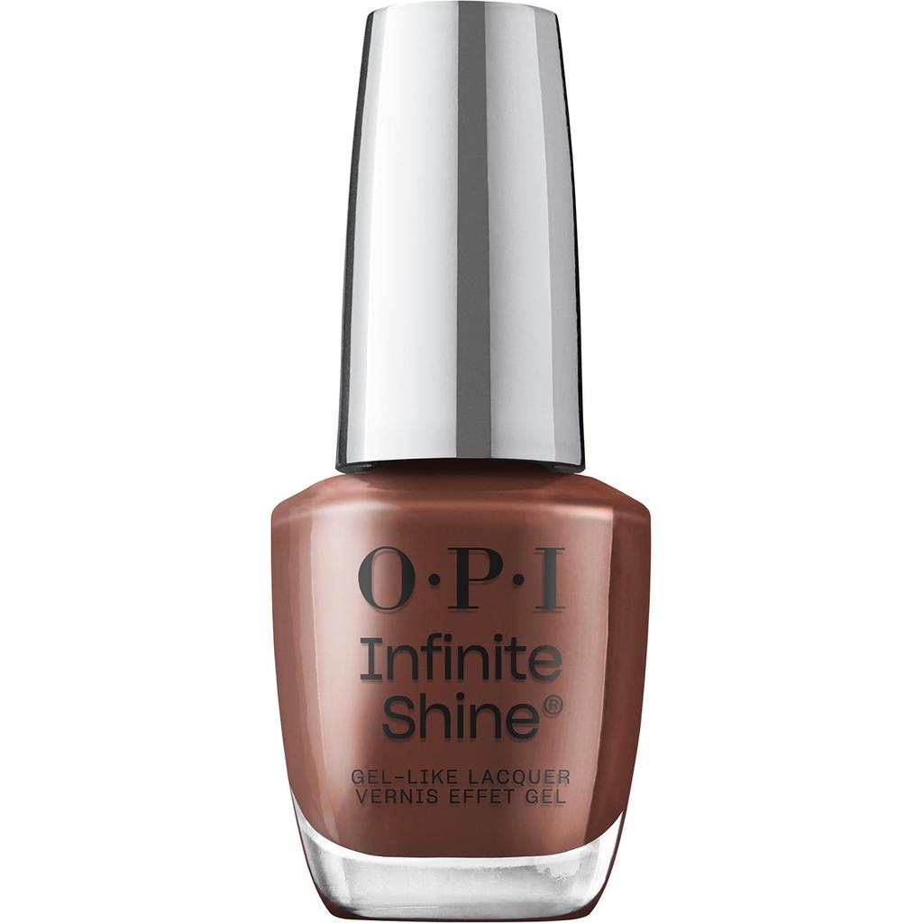 OPI Nail Brown 15mL Shine Perfect As a Gift Fast-Drying Polish, Long-Lasting Gel-Like Shine, Cream, (Infinite ISL191) -
