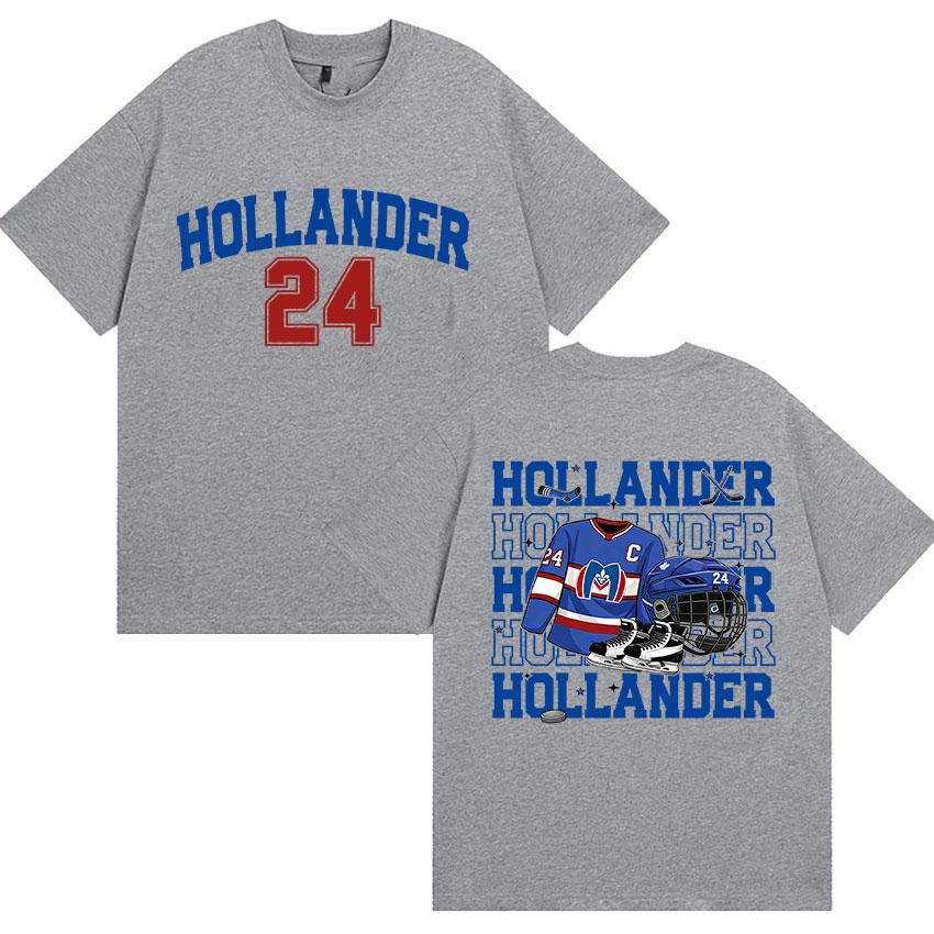 heated rivalry 100cotton mens shirt jersey Commemorative Tshirt Summer Shane Hollander 24 Short Sleeve Unisex Streetwear Shirt