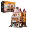 PANTASY Bakery Building Set, European-Style Bakery, Retro Street Model, DIY Building Blocks for Adults, Interior Collection