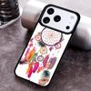 Watercolor Feather Pattern Design Phone Case For iPhone 17,16e,15,14,13,12,11,Mini,Pro,MAX soft Silicone Cover