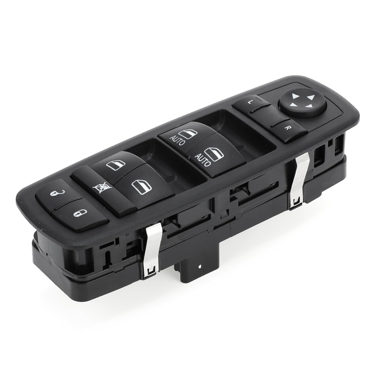 Motoforti Power Window Switch Window Control Switch for Chrysler 200 2015-2017 for Jeep Cherokee 2015-2023 No.68231805AA/56046823AC Black