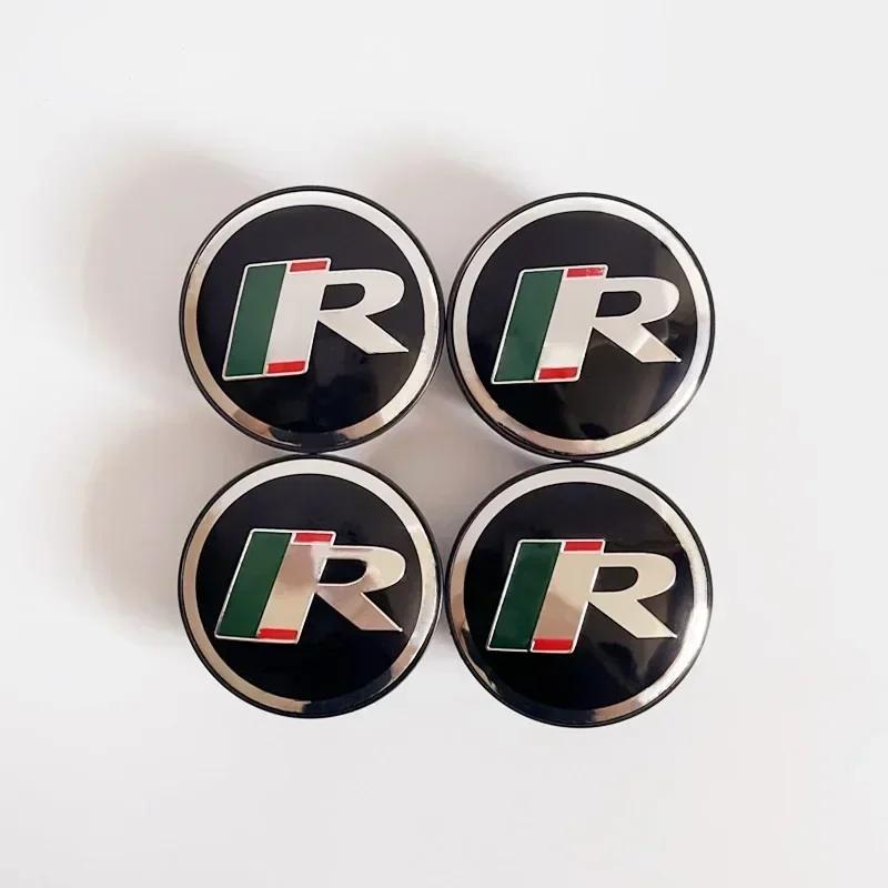 

4 шт. x 59 мм, колпаки для центральных колес автомобиля с буквой R для X-Type S-Type F-Type XJ XF XE XK, аксессуары для стайлинга автомобилей 4pcs