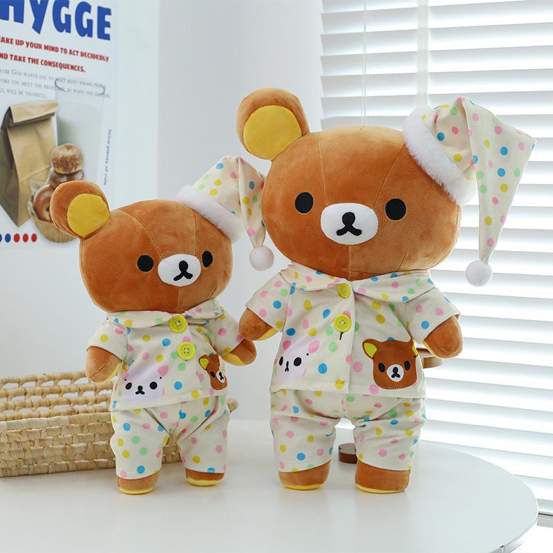 Pajamas Easy Bear Doll Clothing Bear Doll Pillow Children's Plush Toy Gift Ragdoll