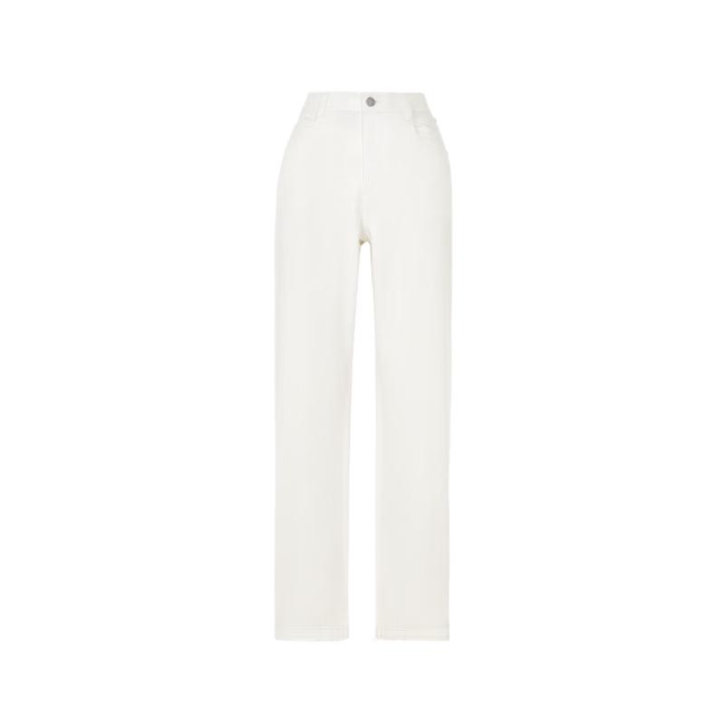 LANGZI Women s Lyocell Blend Straight-Leg Jeans XXL