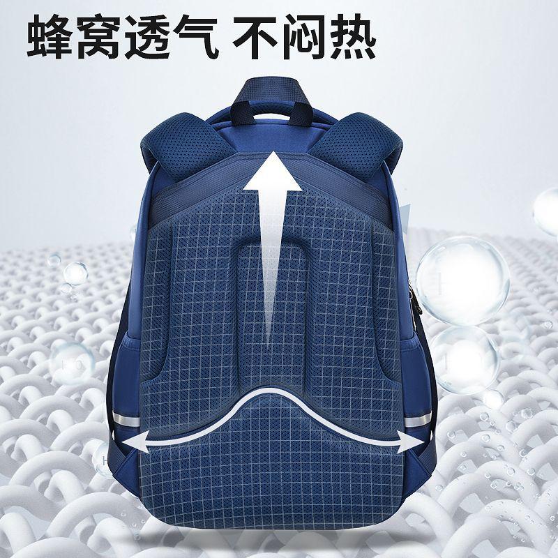 New primary school bag, male light casual children's backpack, student backpack