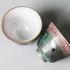 60ml Japanese Ceramic Tea Cup Glazed Kiln Change Crane Kung Fu Tea Set
