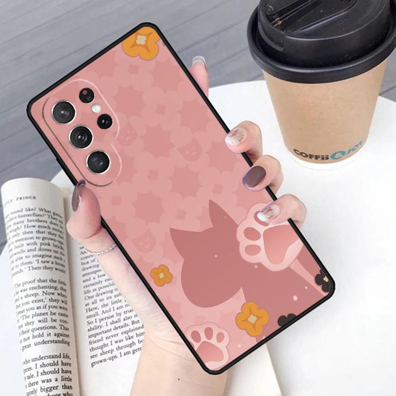 Capa Genshin Impact Icon phone case Cover For Samsung Galaxy S24 S25 Ultra S21 S22 Ultra S10E Note 10 Plus Note 20 FE S23